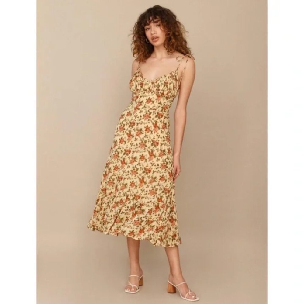 Reformation Embry Dress in Varenna Size 16